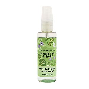 Bath & Body Works - Álcool Em Spray Antisséptico Para Mãos White Tea & Sage