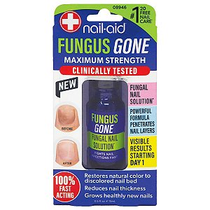 Nail-Aid - Solução para Fungos nas Unhas Fungus Gone