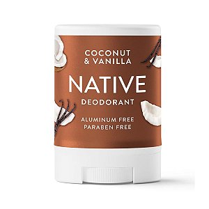 Native - Mini Desodorante Corporal em Bastão Sem Alumínio Coco e Baunilha Unissex 14g