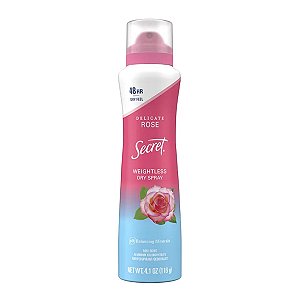 Secret - Desodorante Dry Spray Antitranspirante Delicate Rose 116g