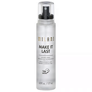 Milani - Spray Fixador de Maquiagem com Acabamento Natural Make It Last Original 177ml