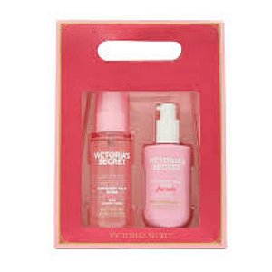 Victoria's Secret - Kit Coconut Milk Rose Hair e Body Mist + Loção Corporal Body Lotion
