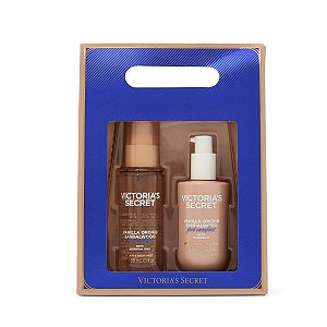 Victoria's Secret - Kit Vanilla Orchid Sandalwood Hair e Body Mist + Loção Corporal Body Lotion