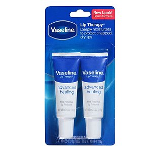 Vaseline - Kit Hidratante Labial Lip Therapy Bisnaga Advanced Healing