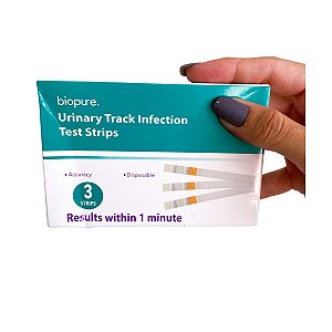 Biopure - Teste Para Infecção do Trato Urinário Caixa Com 3 Unidades