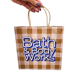 Sacola Presente Bath & Body Works Tamanho M