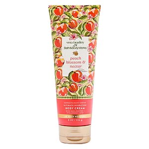 Bath & Body Works - Creme Hidratante Corporal Body Cream Peach Blossom & Nectar