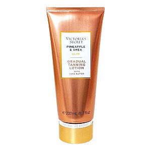 Victoria's Secret - Hidratante Corporal Bronzeador Pineapple & Shea Glow Gradual Tanning Lotion