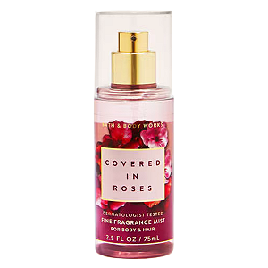Bath & Body Works - Mini Body Splash Covered In Roses