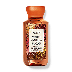 Bath & Body Works - Mini Shower Gel De Banho Sabonete Corporal Warm Vanilla Sugar