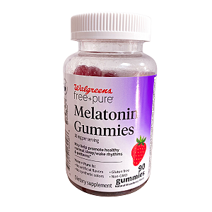 Walgreens - Melatonina 10mg Strawberry 90 gummies