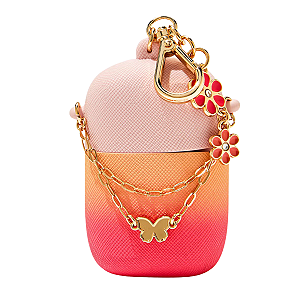 Bath & Body Works - Capinha Chaveiro Porta Álcool Gel Ombré Spring Charms Twist-Off