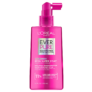 Loreal - Tratamento Capilar EverPure Sulfate-Free Anti-Frizz Smoothing Iron Sleek Coat 150ml