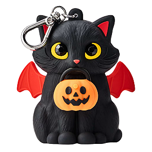 Bath & Body Works - Capinha Chaveiro Porta Álcool Gel Light-up Spooky Kitty