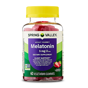 Melatonina 5mg - 60 Gummies Spring Valley