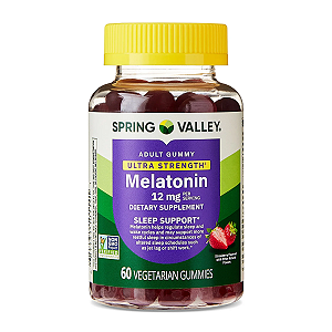 Melatonina 12mg - 60 Gummies Spring Valley
