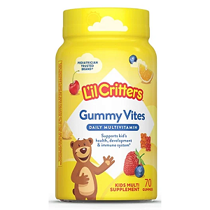 Lil Critters - Multivitamínico Infantil Gummy Vites 70 gummies