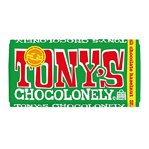 Tony's - Chocolonely Hazelnut Milk - Chocolate Ao Leite com Avelã