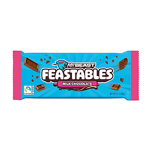 Barra de Chocolate ao Leite Feastables MrBeast 60g - Milk Chocolate