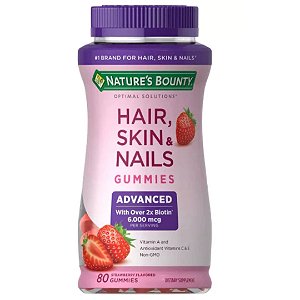Nature's Bounty - Vitamina Biotina Hair, Skin & Nails Gummies