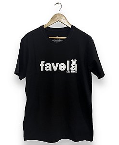 Camisa Preta Favela