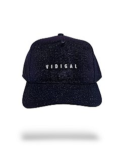 Boné Vidigal Minimalista Roxo Furta Cor Glitter
