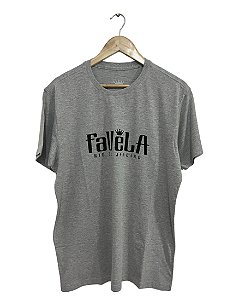 Camiseta Cinza FAVELA RIO