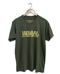 Camiseta Verde Bandeira Vidigal RJ BR