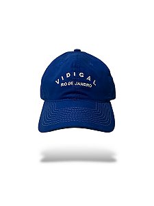 Boné Dad Hat Azul Royal  VIDIGAL RIO DE JANEIRO