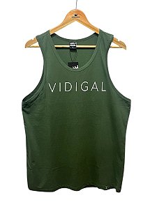 Camisa Regata VERDE VIDIGAL LINE