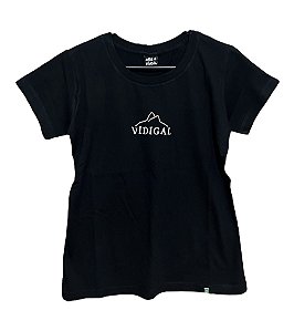 Camisa Baby look Preta VIDIGAL RJ