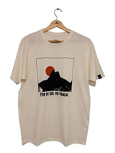 Camiseta Off White Pôr do Sol
