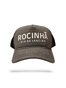 Boné Cinza Mescla Rocinha Rio de Janeiro