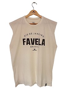 Camisa Machão Off White Favela RJ BR