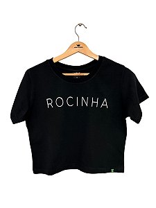 Cropped Preto Rocinha Basic
