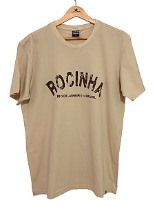 Camiseta Bege Rocinha RJ BR