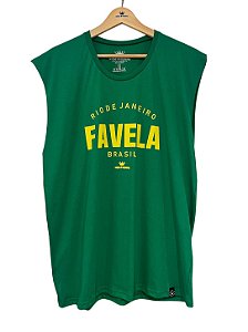 Camisa Machão Brasil 2 Favela RJ BR