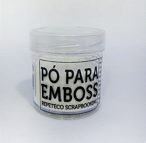 PÓ PARA EMBOSS RPTCO SCRAP - TRANSPARENTE