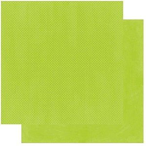 Papel Double Dot - 30,5 x 30,5 - 180g - Verde Capim