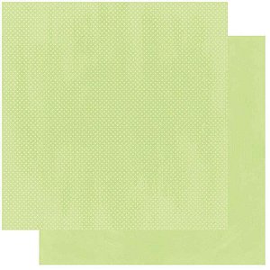 Papel Double Dot - 30,5 x 30,5 - 180g - Verde Mata