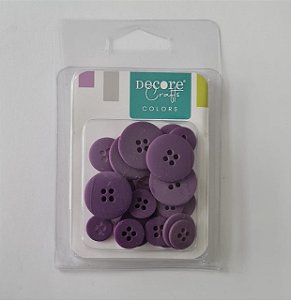 kit botões - ROXO