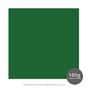 PAPEL DE SCRAP - CARDSTOCK 180G - VERDE BANDEIRA