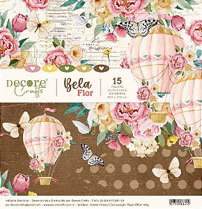 BLOCO BELA FLOR 15 FLS - COLEÇÃO COMPLETA