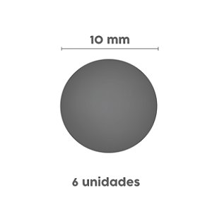 ÍMA NEODÍMIO 10MM X 1 MM - 3 PARES