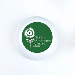 Carimbeira Jujuba de Menta - Juju Scrapbook