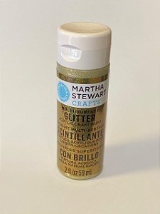 Tinta linha glitter  M. Stewart - Cor Florentine Gold