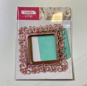 Shaker Floral - Acrílico - Rose