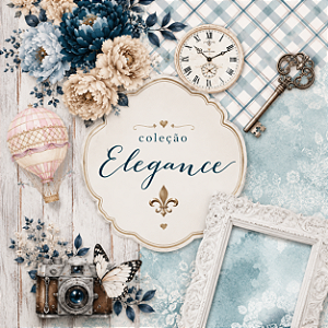 Coleção Digital - Elegance - 29 folhas para impressão