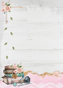 Coleção Digital - Sonho de Flores - 22 folhas para impressão