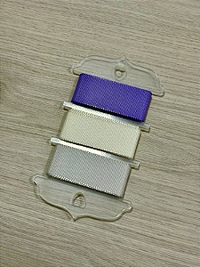 Suporte com Fita Gorgurão 3 Cores - 1m